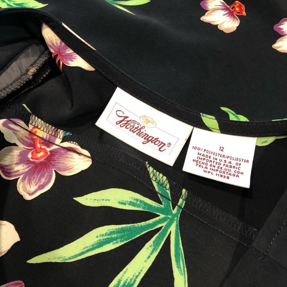 Vintage Casual Hawaiian Button Shirt Skorts Culotte Two Piece Outfit Set USA - Picture 14 of 16